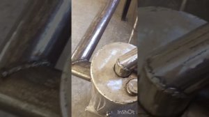 Печь на отработке с наддувом.