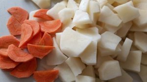 Рыбный крем-суп с плавленным сыром