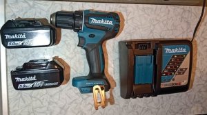 Makita DDF485Z+акб и зарядка как укомплектовать 5А акб оптимально
