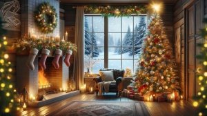 Сказка на ночь у камина для взрослых #32 с музыкой