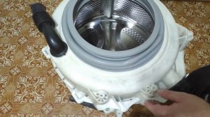 Установка манжеты на бак стиральной машины