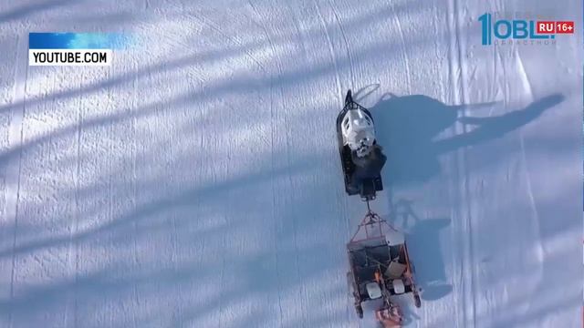 Бизнесмены изобрели оборудование для укладки лыжных трасс смотреть онлайн