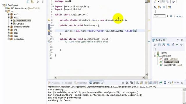 Java Programming #49 Constructor and methods смотреть онлайн