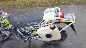 Suzuki Djebel 250 xc engine sound