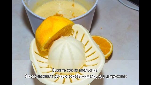Рецепт апельсиновых маффинов