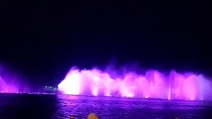 Танцующий фонтан в Грозном