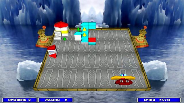 Прохождение игры Страйкбол, 1 эпизод, 2 уровень (Ледяной замок в тундре) смотреть онлайн