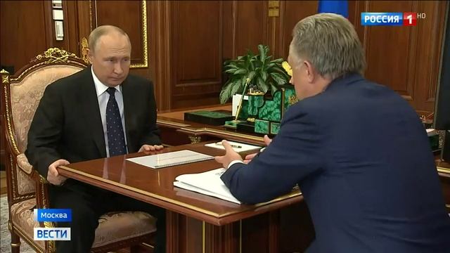 Россия 1 - На встрече с президентом Виталий Мутко рассказал о результатах деятельности «ДОМ.РФ».