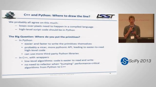 Combining C++ and Python in the LSST Software Stack; SciPy 2013 Presentation смотреть онлайн