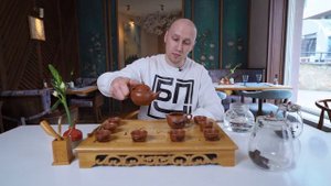 Набор для чайной церемонии керамический «Дракон»,