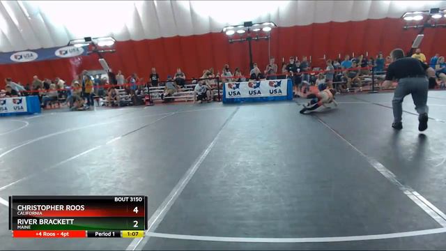 10U 53 Christopher Roos California Vs River Brackett Maine смотреть онлайн