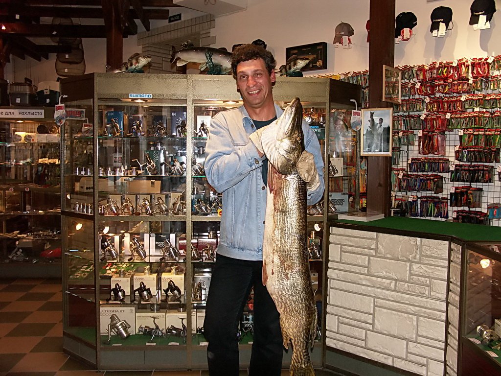 Супер рыба .avi  Щука на 145 кг