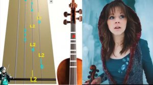 Lindsey stirling - Cristalize en Violín|How to Play,Tutorial,Tab,sheet music,Como Tocar|Manukesman