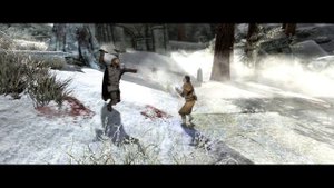 Skyrim SE Battles - Celann vs Marcurio