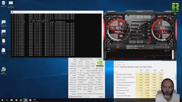 GTX 1070 Mining Ethereum Overclock Settings Hashrate & Power Consumption | MSI Armor