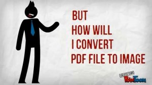 How can I convert PDF file to image