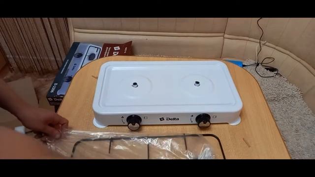 Газовая плитка DELTA D-2206 смотреть онлайн