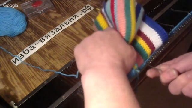 МК машинного вязания детской сумочки смотреть онлайн