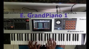 Demonstration Roland Fantom G6 (Pianos)