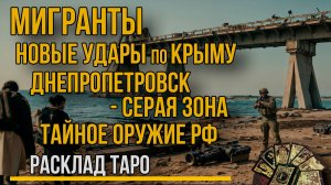 Мигранты. Удары по Крыму. Новые вооружения. Днепропетровск в РФ. Гадание ТАРО