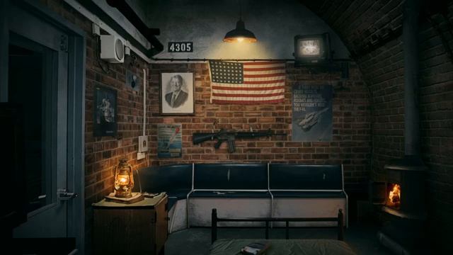 Creepy Bunker Ambience - War Sounds 3 hours 4k смотреть онлайн