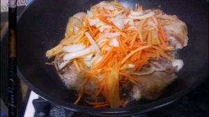 Курица с подливой (быстро и обалденно вкусно!)