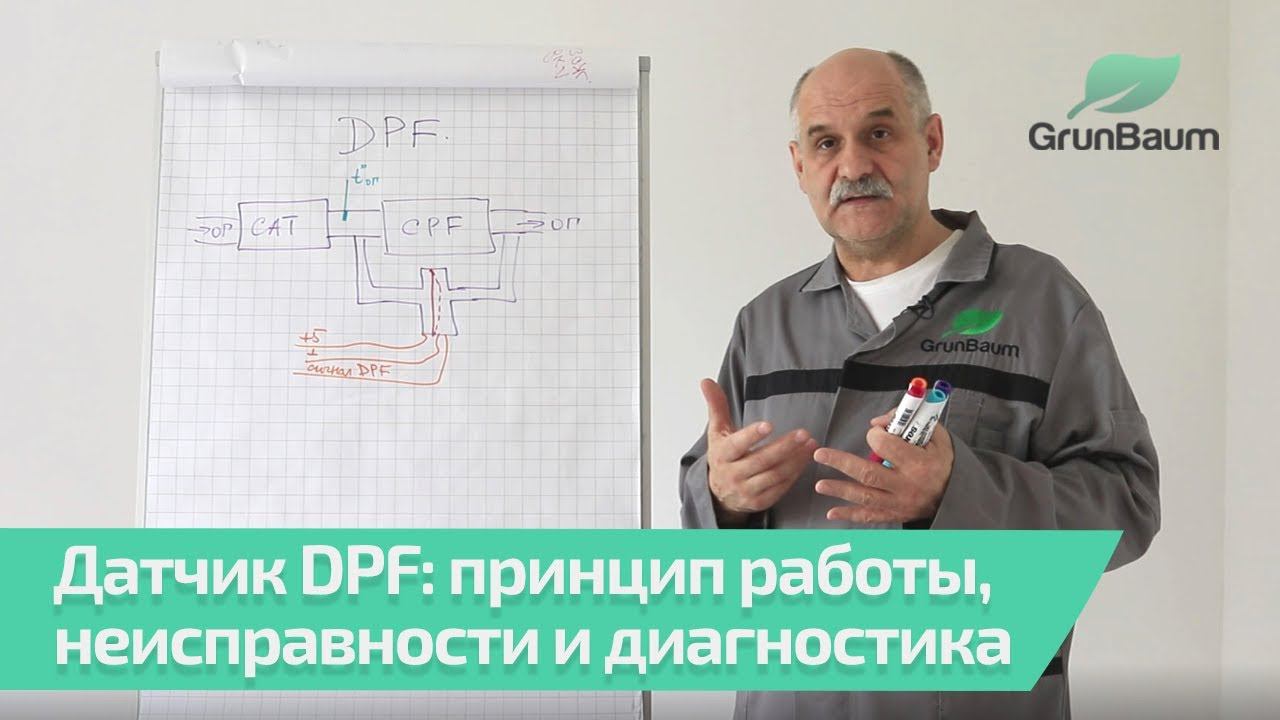 Датчик DPF: принцип работы неисправности и способы диагностики. Часть 12