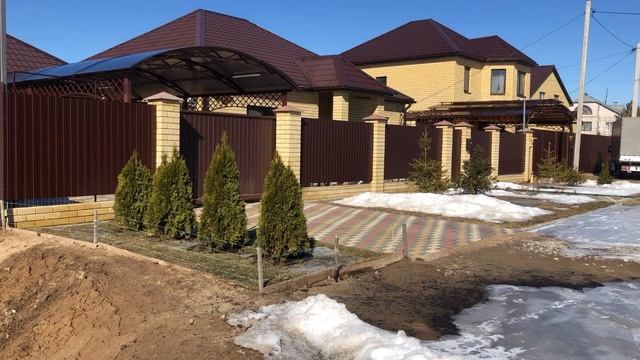 г. Волжский установка и монтаж забора из профнастила смотреть онлайн