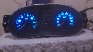 ЗАМЕНА ПОДЦВЕТКИ ПРИБОРКИ РЕНО ЛОГАН