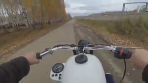 Мотоцикл с двигателем Ваз 2109.