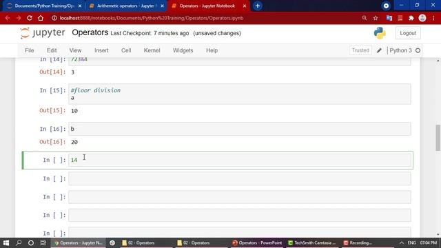 #18 - Operators | Operators in Python | Learn Free Coding | Python | Skillari | Python Course | Cod