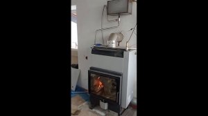 Камин с водяным контуром