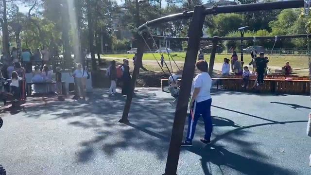 сквер "Чеховский" | Белогорск | 3.09.2022 открытие (видео_2) смотреть онлайн