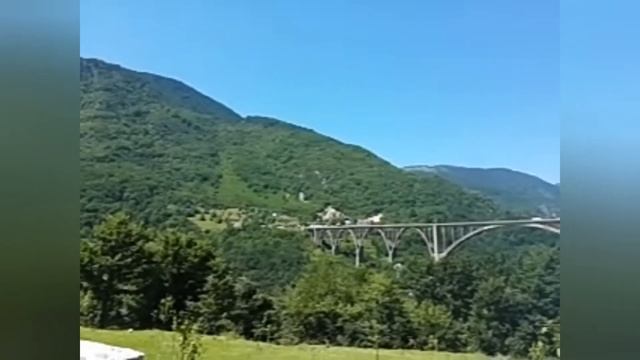 Мост Джурджевича. Большой Зип Лайн. Черногория. Djurdzhevich Bridge. Big Zip Line. Montenegro. смотреть онлайн