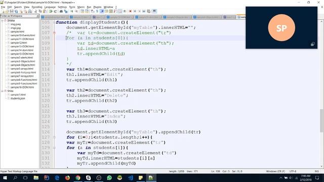 Java Script Training Class - Part 8