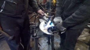 Применение горелки пропан+ сжатый воздух