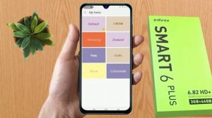 how to change font style in infinix smart 6 plus | infinix smart 6 plus font style change