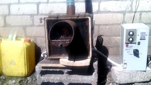 Самодельная Пеллетная горелка с авто-очисткой колосника.
