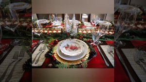 сервировки новогоднего стола 2022