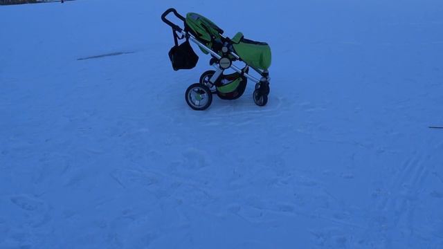 Калининград  Озеро Летнее зимой
