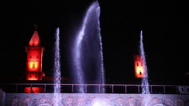 Парк Лога в Каменск-Шахтинском. Поющие фонтаны