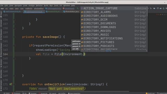 how to make photo editing app in android studio - Solution Code Android\photo editor app Part - 8