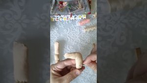Кукла в смешанной технике. Часть 3. Тело для куклы.