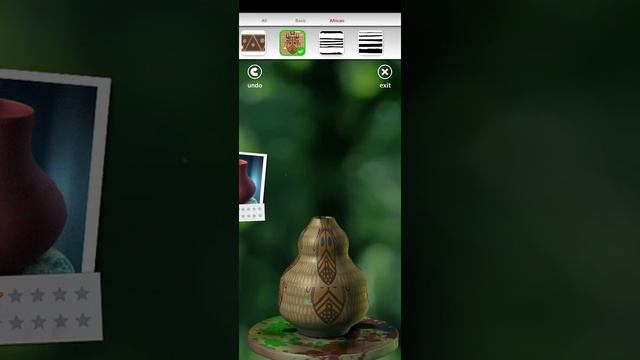 Pottery lite game play no colour only brush must watch