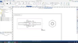 Штуцерное соединение. Сборка по сопряжениям в T-Flex CAD