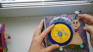 Развивающие кубики из фетра и ткани