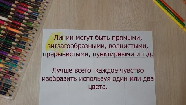 Какие чувства может выражать цвет. Цветовая карта чувств.