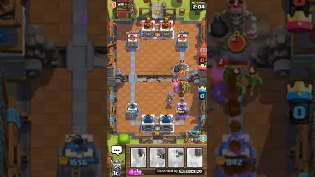 Играем в клэш рояль (бои 2 на 2) смотреть онлайн