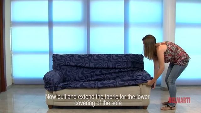 Как одеть чехол на диван смотреть онлайн